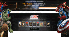 Desktop Screenshot of heroesassemble.com